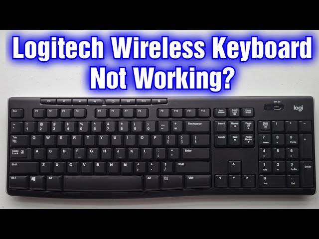 Fixing Logitech Keyboard Bluetooth Connection Errors