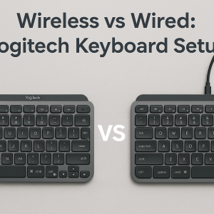 Wireless vs Wired Logitech Keyboard Setup
